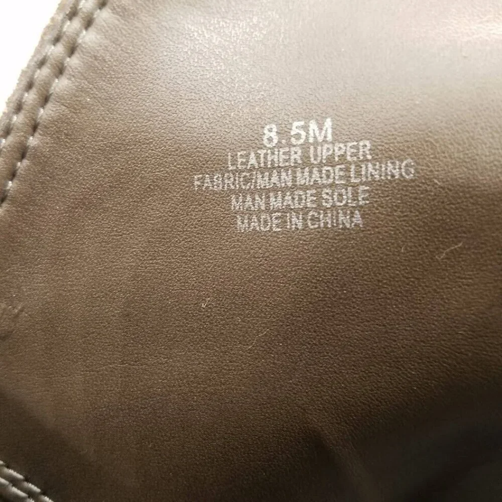 Gianni Bini Womens Ankle Boots‎ Size 8.5 Chocolate Brown Suede Leather 3.5